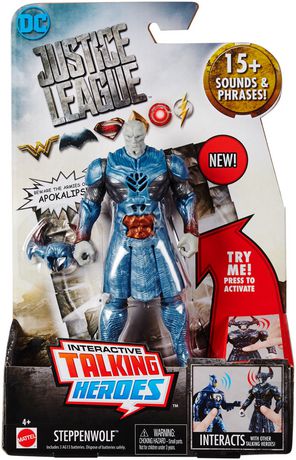 Justice League Talking Heroes Steppenwolf Figure | Walmart Canada