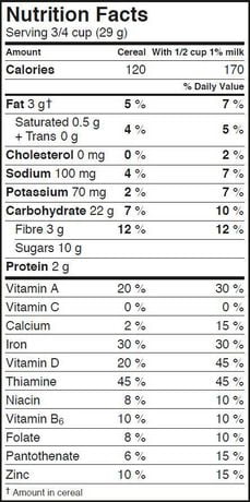 Krave cereal calories