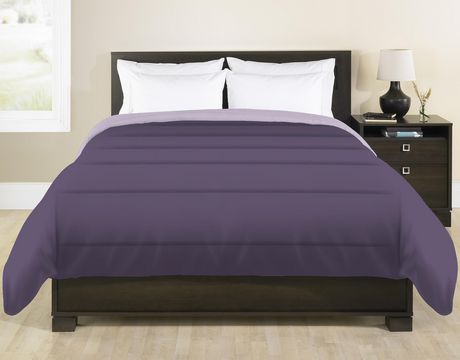 Grey Label Reversible Purple Comforter Walmart Canada