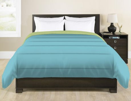 Grey Label Reversible Turquoise Comforter | Walmart Canada