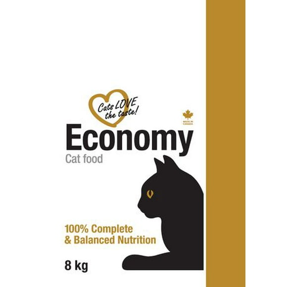 Economy Cat Food, 8 Kg (17.7 lb)