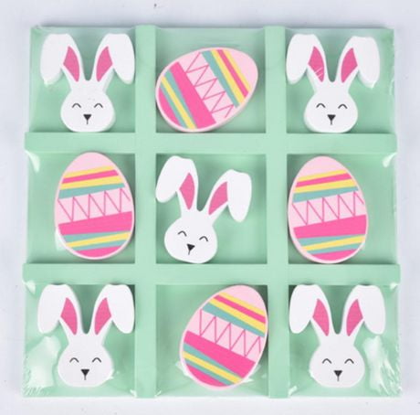 Way to Celebrate Tic Tac Toe Game- Bunnies & Eggs - Walmart.ca