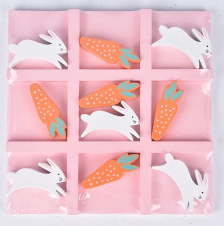 Way to Celebrate Tic Tac Toe Game- Rabbits & Carrots | Walmart Canada