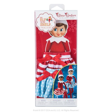 The Elf on the Shelf® - Claus Couture Collection® Twirling in the Snow Skirts Book