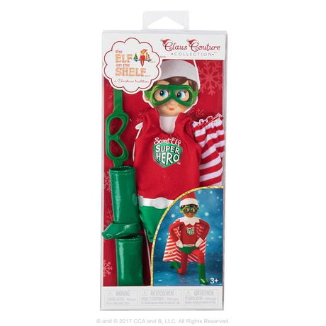 The Elf on the Shelf®  - Claus Couture Collection®Scout Elf Superhero Book