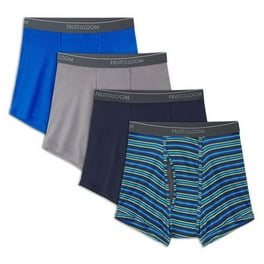 Fruit of the Loom Men's Breathable Micromesh Short Leg Boxer Brief/Trunk, 3  pack, Sizes S to XL 
