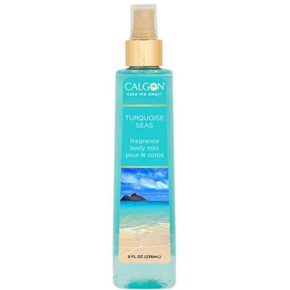 Calgon Turquoise Seas Fragrance Body Mist, 236 mL