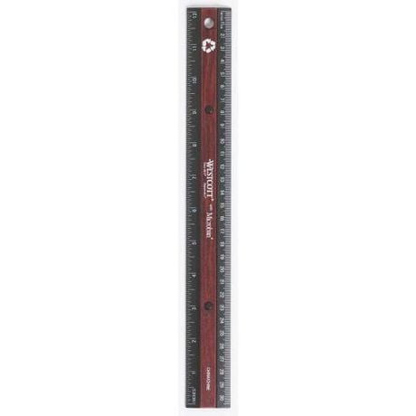 Westcott Faux Wood Ruler | Walmart.ca