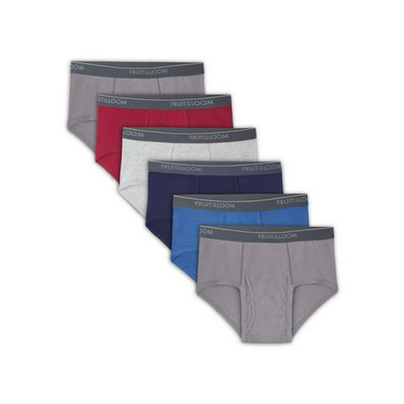 Fruit of the Loom Men's Fashion Briefs, 6-Pack, Sizes: S - XL