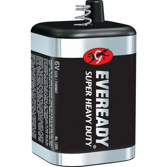 Energizer Batterie Eveready Super Heavy Duty format 6V