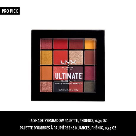 NYX Professional Makeup Palette d'Ombres Ultime