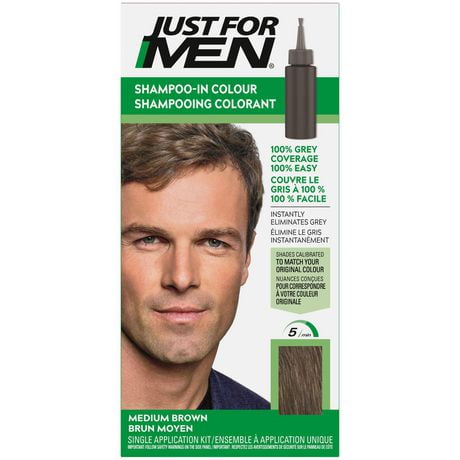 Just For Men Shampoo-In Colour Medium Brown H-35, 1 Piece