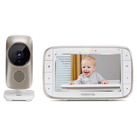 Moniteur Video Mbp845connect De Motorola Pour Bebe De 5 Po Avec Wi Fi Walmart Canada