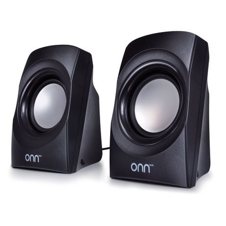 onn usb stereo speakers