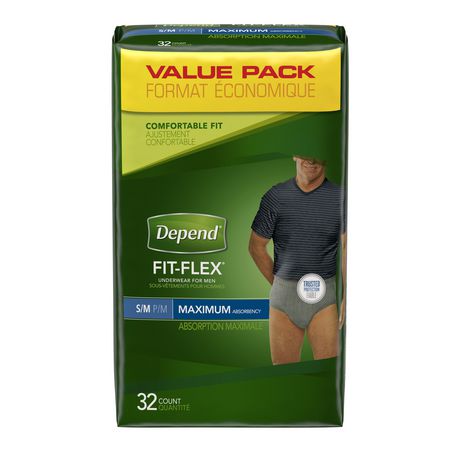 Depend® for Men Underwear S/M - Value Pack at Walmart.ca | Walmart Canada