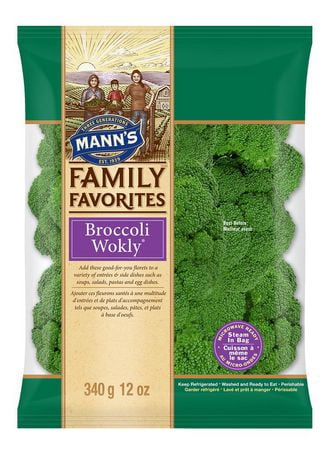 Broccoli, Florets, Mann's, 12 oz Walmart.ca