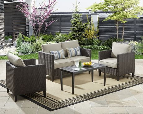 Royal Garden Myers Creek Wicker Seating Set | Walmart Canada