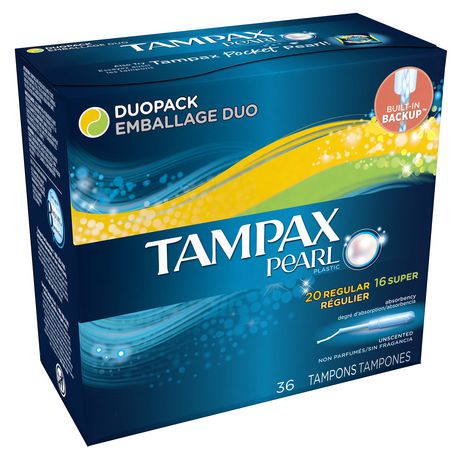 tampax tampons pearl absorbency unscented duo plastic pack walmartimages i5 destructing dignity self regular super walmart