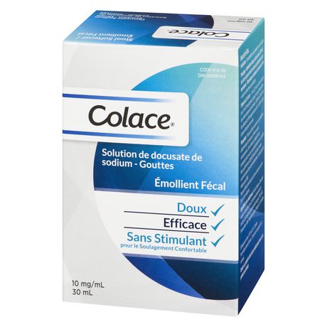 Colace Docusate Sodium Stool Softener Solution Drops Walmart Canada