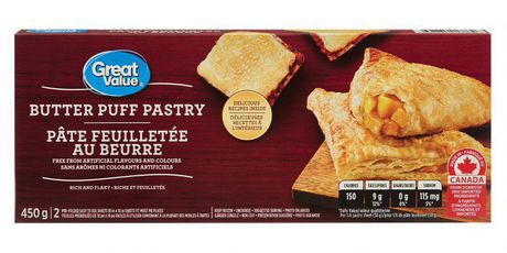 Pate Feuilletee Au Beurre Great Value Walmart Canada