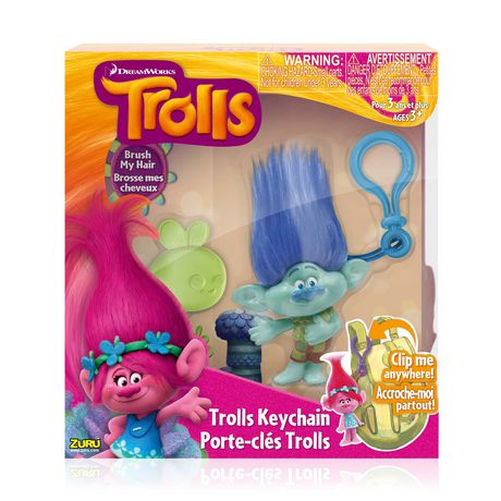 Zuru Trolls Branch Small Key Chain | Walmart Canada