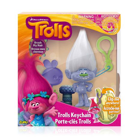 Zuru Trolls Guy Diamond Small Key Chain | Walmart Canada