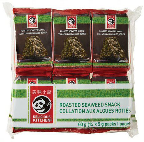 Delicious Kitchen Roasted Seaweed Snacks | Walmart Canada