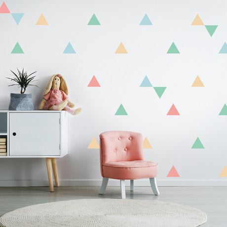Truu Design Self-Adhesive Decorative Hexagon Wall Decals