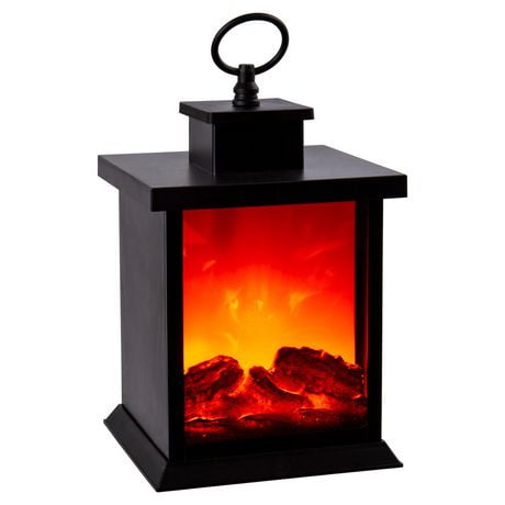 Truu Design Heatless Led Silent Lantern With Ring Black Other