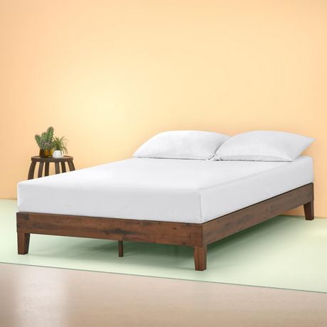 Zinus Marissa Deluxe Wood Platform Bed Frame