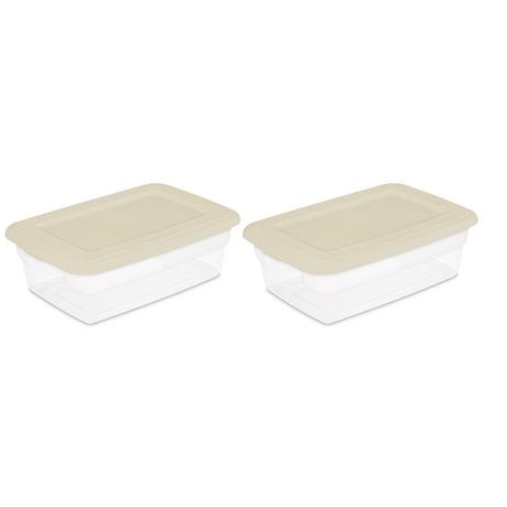 Sterilite 11.4 Liter Tan Boxes | Walmart Canada