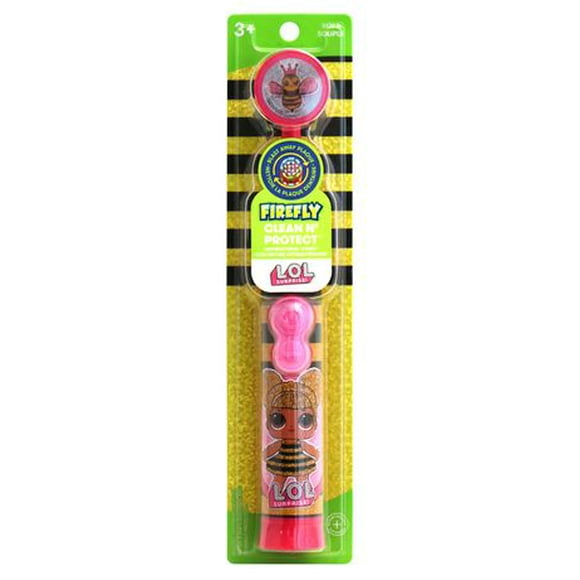 Brosse à dents à piles Firefly® pour enfants - LOL, Douce 1 ct