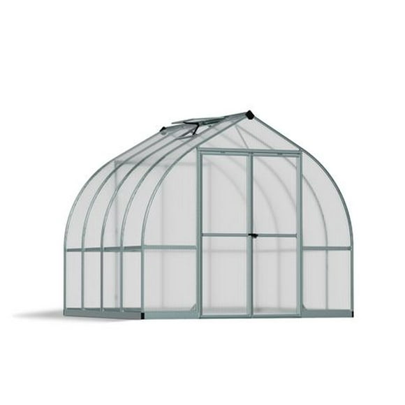 Canopia by Palram Bella 8 ft. x 8 ft. Greenhouse Kit - Silver