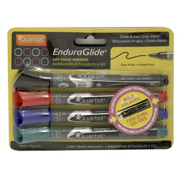 Quartet Enduraglide Fine Tip Dry-Erase Markers