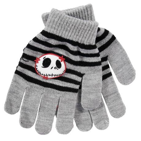 Jack Skellington Striped Emblem Gloves | Walmart Canada