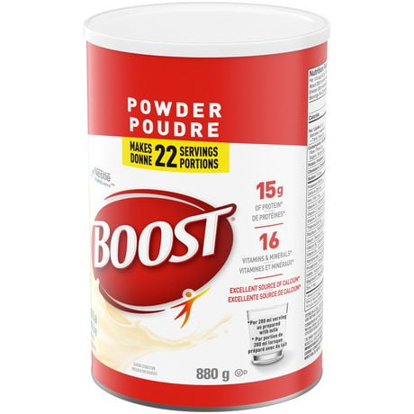 BOOST® Powder- Vanilla Instant Breakfast Drink Mix | Walmart Canada