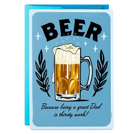 Hallmark Father's Day Card with Removable Tin Sign (Beer) | Walmart Canada