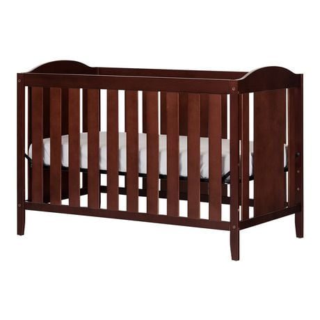 South Shore Angel Collection Crib & Toddler Bed Espresso, Model ...