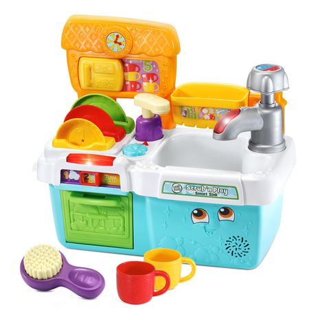 leapfrog scrub and play smart sink