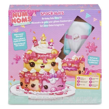 Coffret De Gelee Pour Gateau D Anniversaire Num Noms Snackables Avec Gelee Et Garnitures Walmart Canada