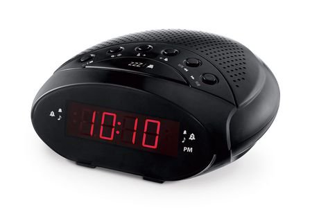 ONN Dual Alarm AM/FM Clock Radio | Walmart Canada