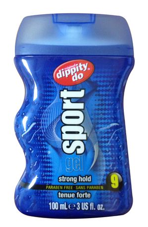 Dippity Do Dippity-Do Trial & Travel Size Sport Hair Gel - Adds Texture & Definition - Strong Hold - Level 9 French Blue Travel