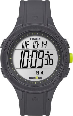 how to set the time on a timex ironman digital watch