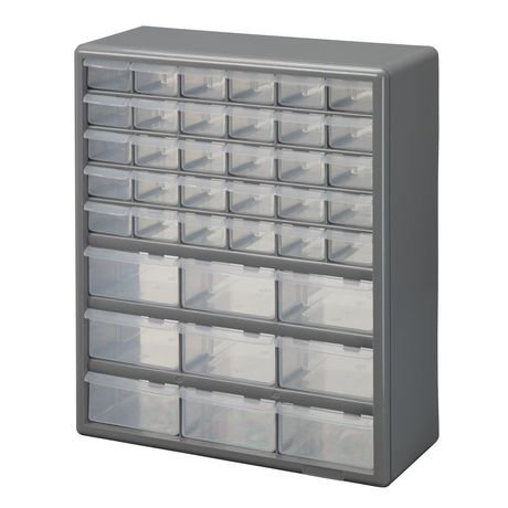 Stack-On 39 Bin Plastic Drawer Cabinet | Walmart Canada