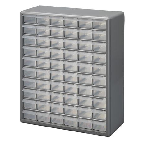 Stack On 60 Bin Plastic Drawer Cabinet Walmart Canada