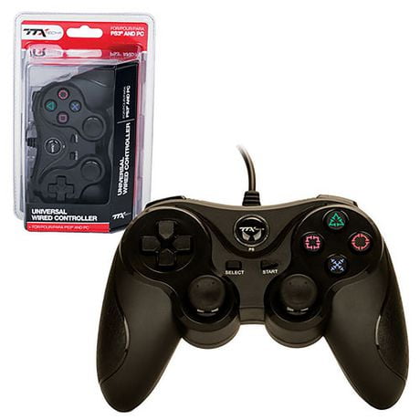 TTX Tech Universal Wired Controller for Sony PS3 and PC