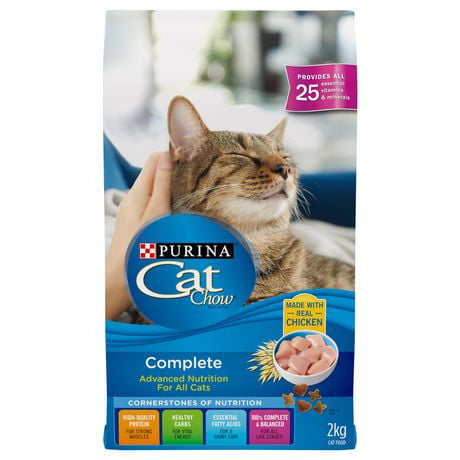 Cat Chow Complète Nutrition Avancée pour Tous les Chats Nourriture pour Chats 2-8 kg