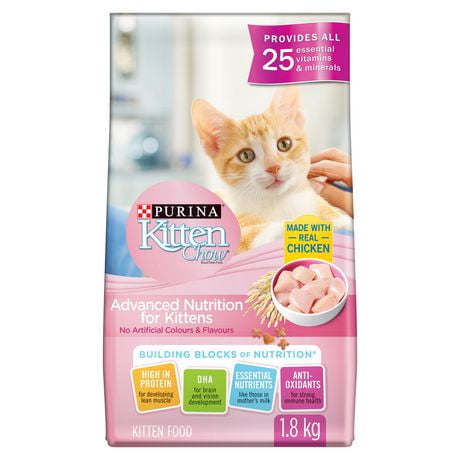 Purina Kitten Chow Advanced Nutrition for Kittens, Dry Kitten Food 1.8 kg, 1.8 kg