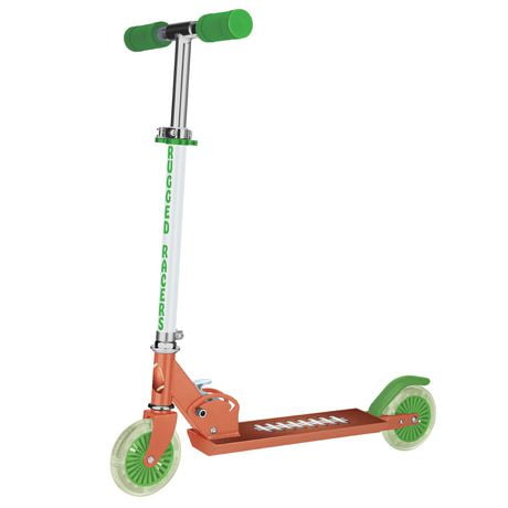 Rugged Racer 2 Wheel Kick Scooter with Football Design