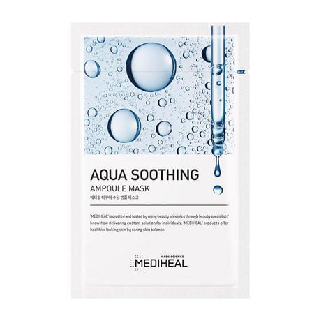 Mediheal Aqua Soothing Ampoule Mask 1 PC, 25 ml